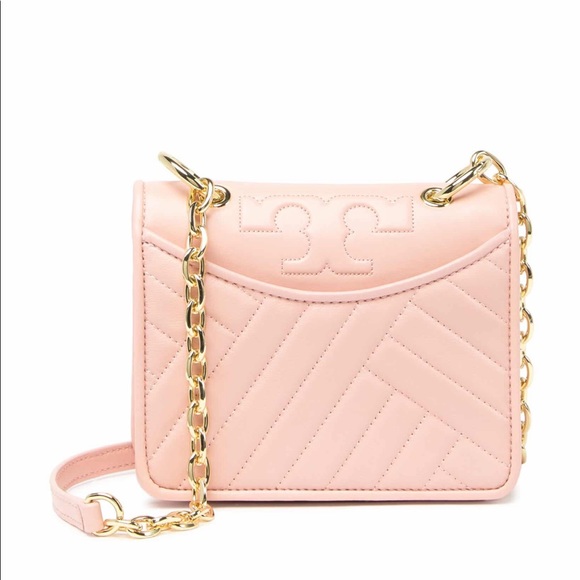 🔥🔥NWT TORY BURCH Alexa Mini Quilted Chain Shoulder Bag.